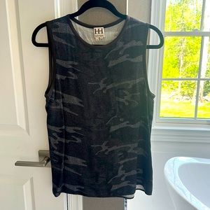 Haute Hippe Camo Tank Size Small
